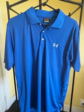 Under Armour Royal Blue Polo with Logo